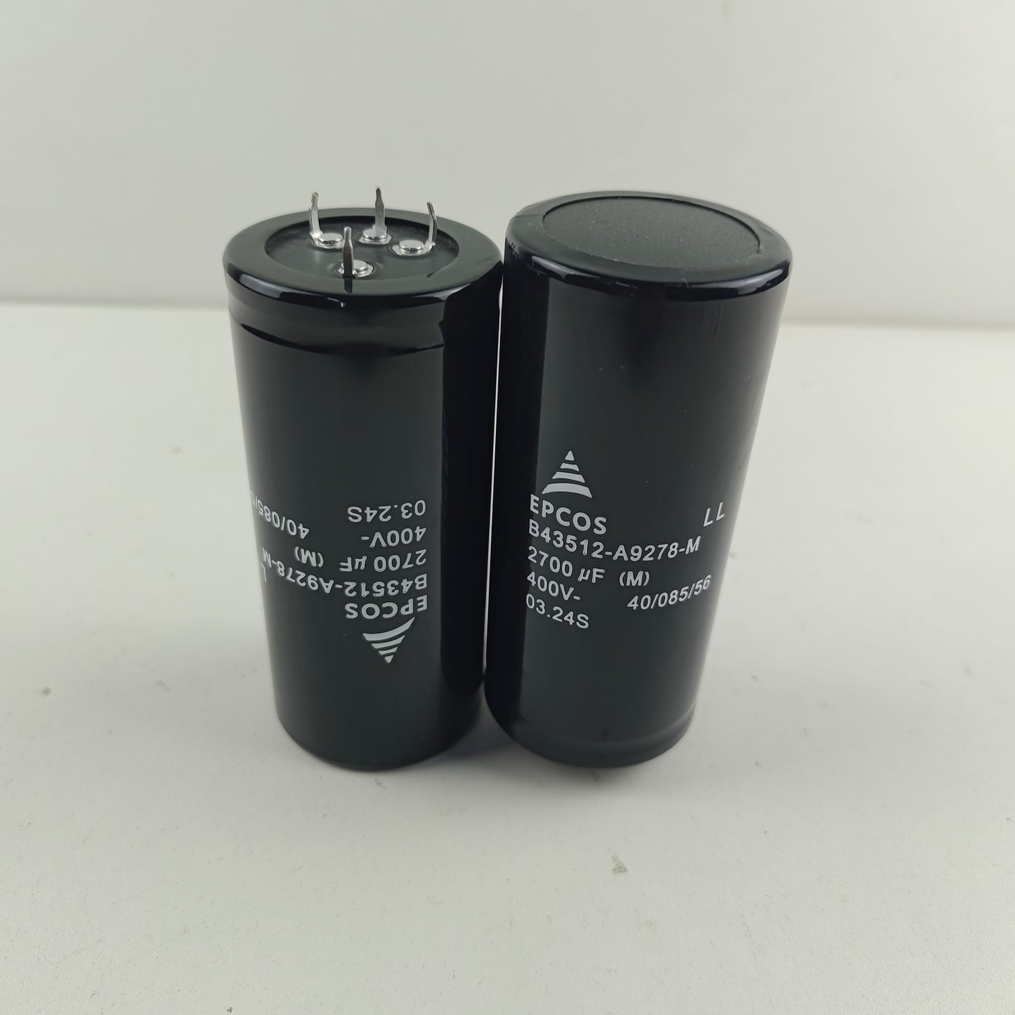 Condensador electrolítico de aluminio EPCOS B43512-A9278-M, 2800 µF, 400 V, terminal de tornillo, paquete de 12