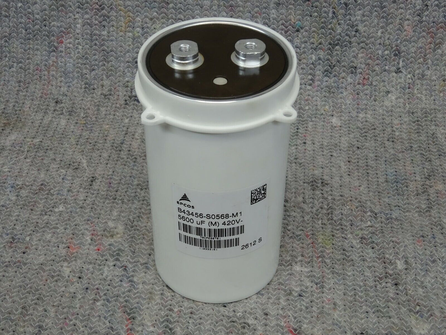 Condensador EPCOS B43456-S0568-M1 de 420 V y 5600 µF (12 unidades)