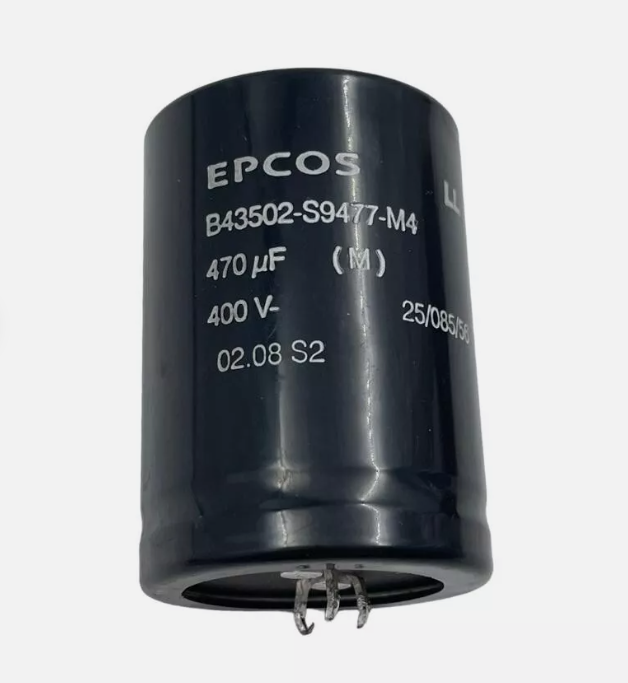 Condensador EPCOS B43502-S9477-M4 de 400 V y 470 µF (12 unidades)