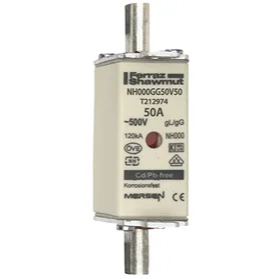 Fusibles Mersen T212974 - NH000GG50V50 (6 piezas)
