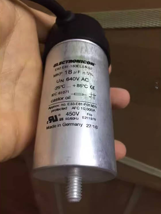 ELECTRONICON E62.E81-183EL0/K02 18UF 640VAC Capacitor (12 Pieces)