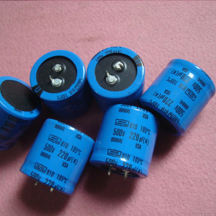 Condensador NIPPON 81D 500 V 220 UF 105 ℃ (24 piezas)