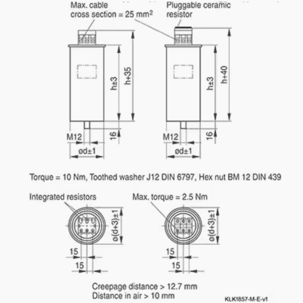 Condensador EPCOS B32304A4202B080 MKD480-D-20.80 450 V 2000 uF (4 piezas)