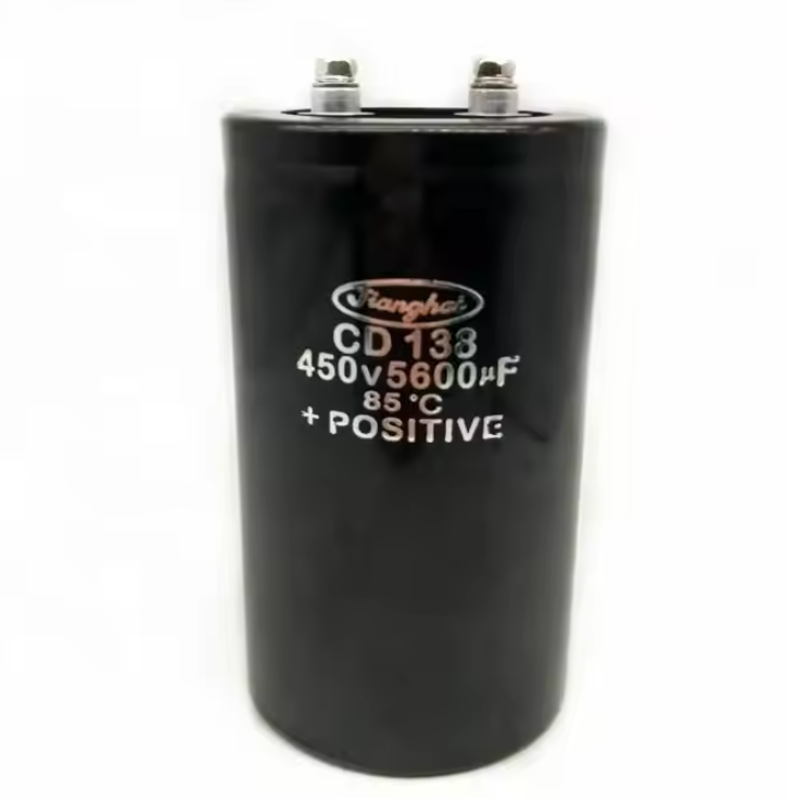 Condensador JiangHai CD138 de 450 V y 5600 µF (12 unidades)
