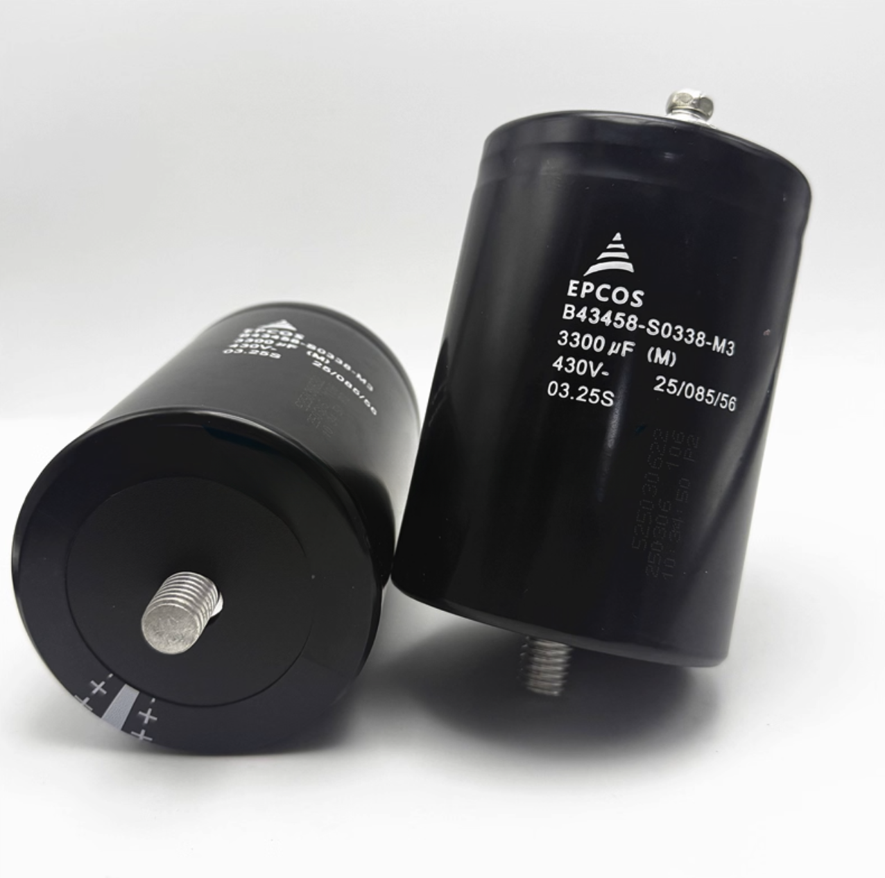 Condensador EPCOS B43458-S0338-M3, 430 V, 3300 µF, de encaje a presión (paquete de 9)