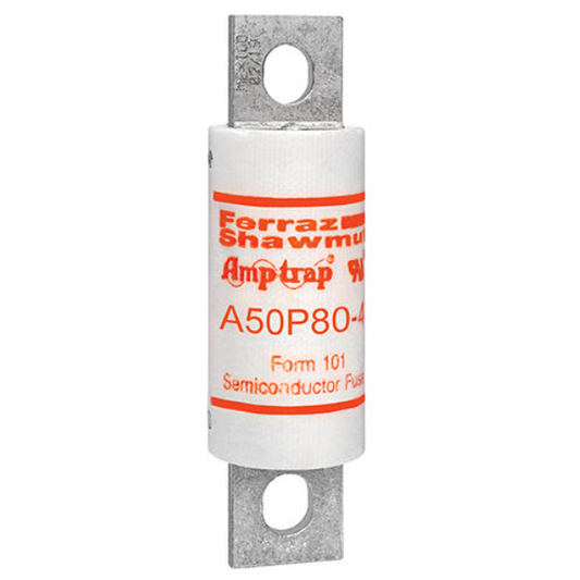 Fusibles Mersen A50P80-4 de 80 A (10 unidades)