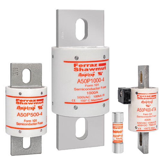 Fusibles Mersen A50P400-4TA de 400 A (5 unidades)