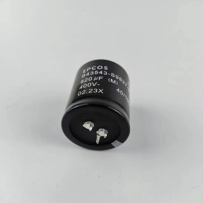 Condensador EPCOS B43543-S9827-M1 de 400 V y 820 µF (12 unidades)