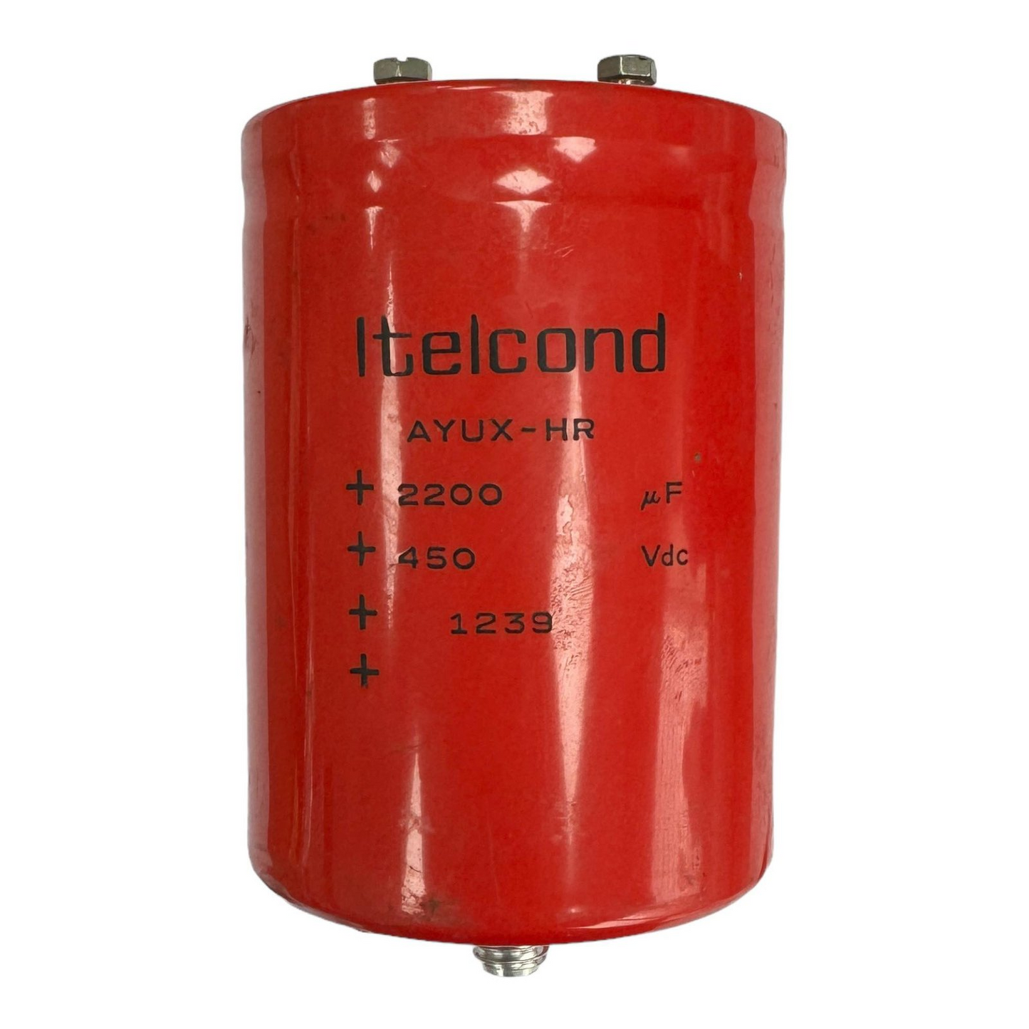 ITELCOND AYUX-HR332X450DF1 450V 3300uF Capacitor (12 Pieces)