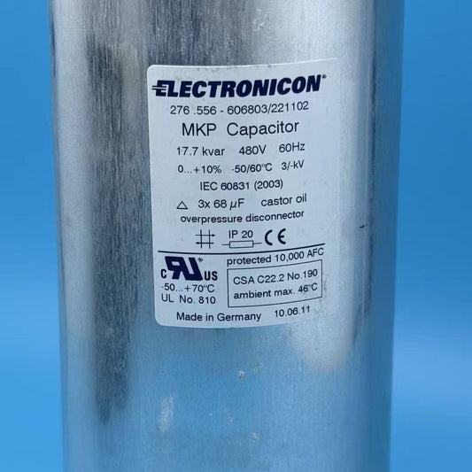 ELECTRONICON 276.556-606803 3x68uf Capacitor  (6 Pieces)