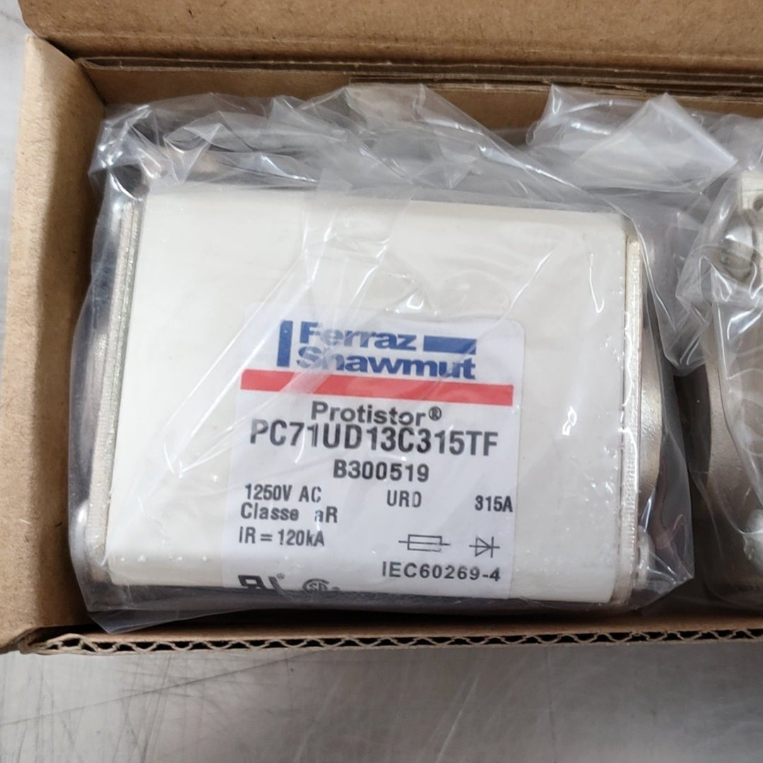 Ferraz Shawmut B300519 - Fusibles PC71UD13C315TF (2 Piezas)