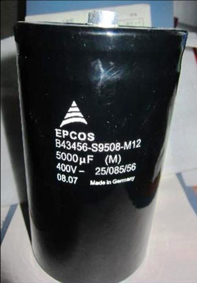 Condensador EPCOS B43456-S9808-M13 de 400 V y 8200 µF (12 unidades)