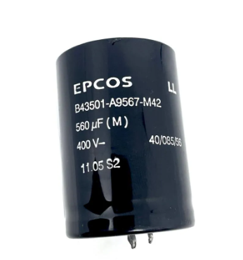 Condensador EPCOS B43501-A9567-M42 de 400 V y 560 µF (12 unidades)