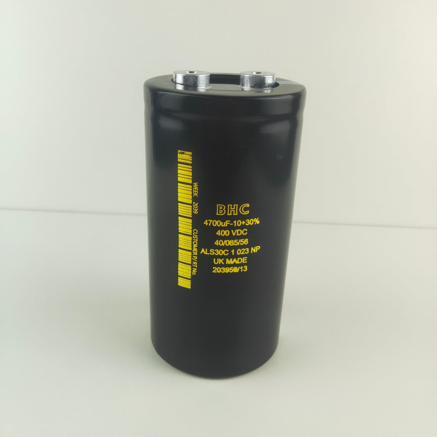 Capacitor BHC ALS30C1023NP 400V 4700uF (4 Piezas)