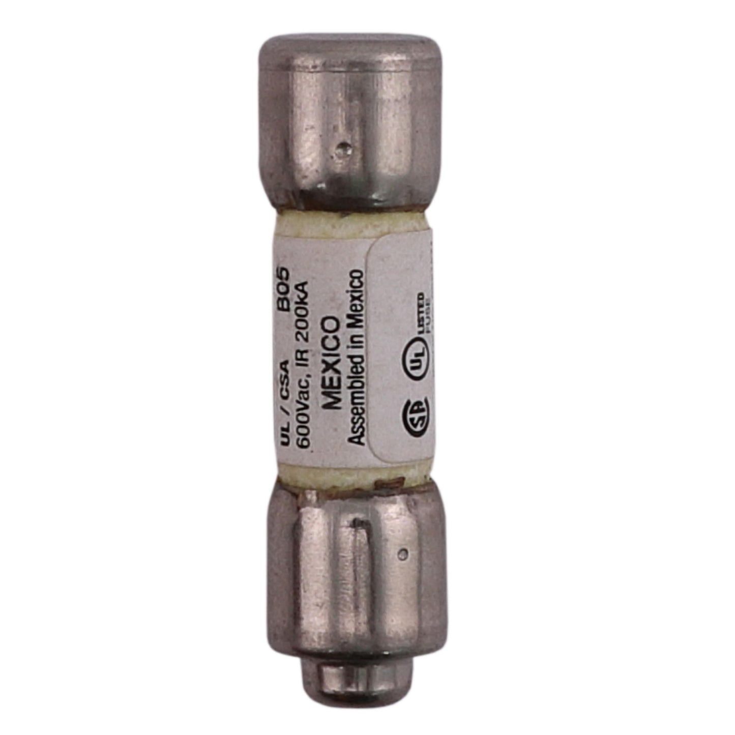 Eaton Bussmann FNQ-R-9 Class CC Time-Delay Dual-Element Fuse, 9 A, 600 VAC, 200 kA Interrupting Rating – Pack of 10