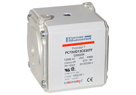 Fusibles Mersen D300843 - PC73UD13C630PA (3 piezas)