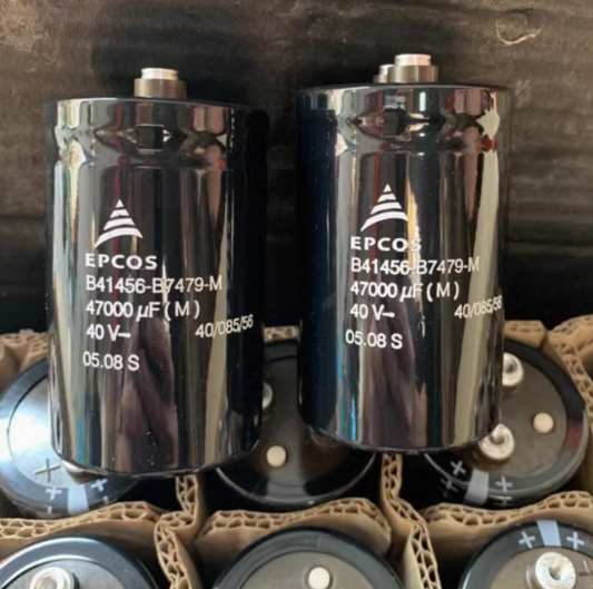 Condensador EPCOS B41456-B7479-M de 40 V y 47000 uF (12 unidades)