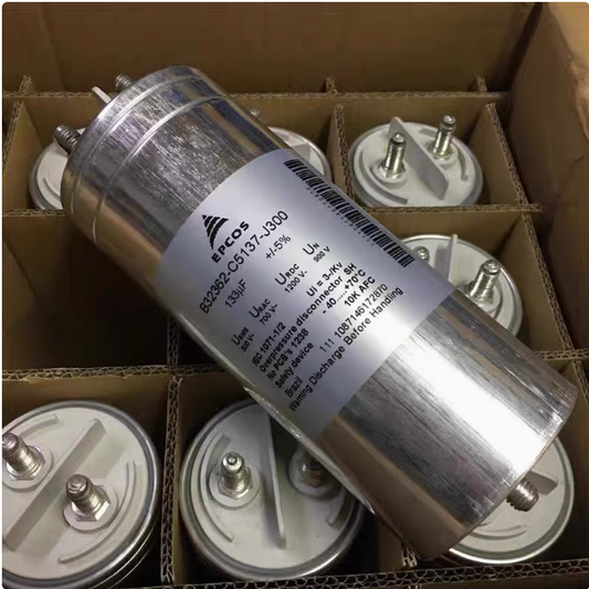 Condensador EPCOS B32362-C5137-J300 de 133 UF y 1200 V (9 unidades)