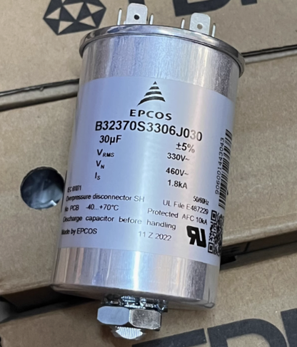 EPCOS B32370S3306J030 30 UF 330 V/460 V AC-Kondensator (12 Stück)