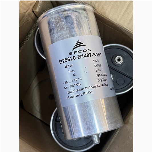 EPCOS B25620-B1487-K101 480UF 1100V Capacitor (4 Pieces)