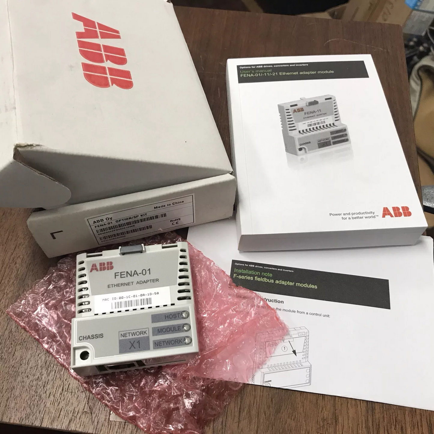 ABB FENA-21 Ethernet Adapter Module